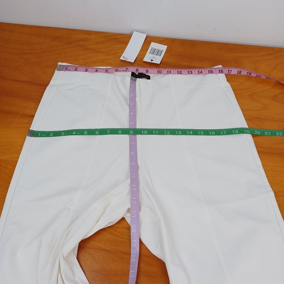 Capsule 121 Women The Unity Ankle Pants Size XL Color Ivory Pull On - Picture 15 of 16